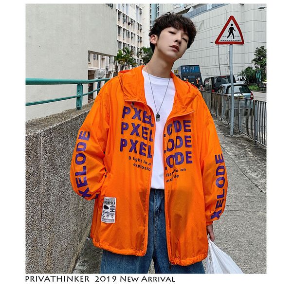 men letter harajuku jacket 2019 mens thin sunscreen streetwear jackets and coats women hooded jacket windbreaker, Black;brown
men letter harajuku jacket 2019 mens thin sunscreen streetwear jackets and coats women hooded jacket windbreaker, Black;brown