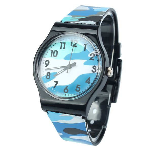 children watch fashion camouflage children watch quartz wristwatch girls boy gifts clock reloj deportivo@50, Blue
children watch fashion camouflage children watch quartz wristwatch girls boy gifts clock reloj deportivo@50, Blue