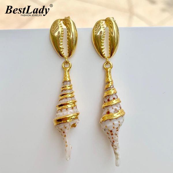 best lady vintage gold shell drop earrings for women natural conch pendant wedding jewelry design party earrings wholesale, Silver
best lady vintage gold shell drop earrings for women natural conch pendant wedding jewelry design party earrings wholesale, Silver