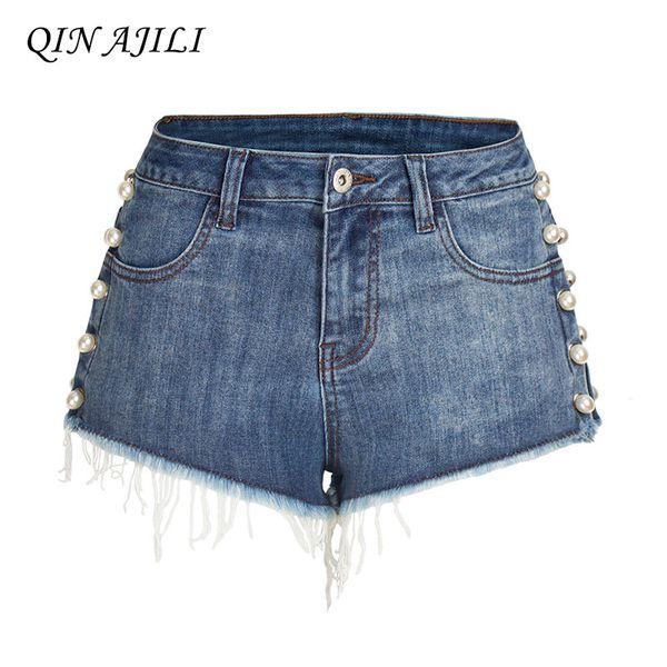 qin ajili new femme pearl rivet short pants blue denim high waist regular trousers zipper plus for women ing
qin ajili new femme pearl rivet short pants blue denim high waist regular trousers zipper plus for women ing
