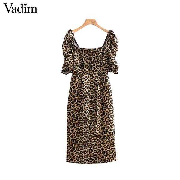 vadim leoaprd print dress square collar animal pattern pleated short sleeve buttons casual knee length vestidos qa843, Black;gray
vadim leoaprd print dress square collar animal pattern pleated short sleeve buttons casual knee length vestidos qa843, Black;gray
