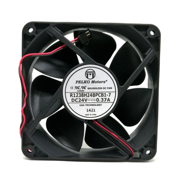 new original r1238h24bpcb1-7 dc24v 0.37a 120x120x38mm 12cm 2lines inverter cooling fan
new original r1238h24bpcb1-7 dc24v 0.37a 120x120x38mm 12cm 2lines inverter cooling fan