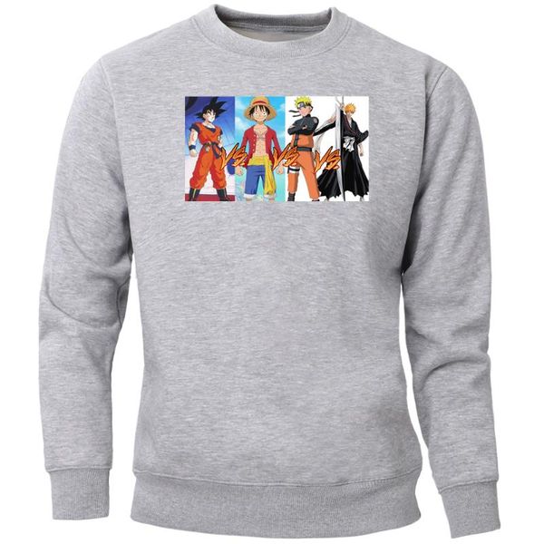 японские аниме кофты мужчины z one piece naruto bleach crewneck луффи супер джемпер куросаки ичиго узумаки толстовки, Black
японские аниме кофты мужчины z one piece naruto bleach crewneck луффи супер джемпер куросаки ичиго узумаки толстовки, Black