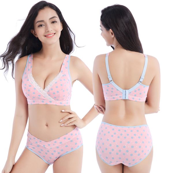 maternity nursing bra+panties set lace pregnancy underwear bra for pregnant women breastfeeding bras for feeding clothes 40, White
maternity nursing bra+panties set lace pregnancy underwear bra for pregnant women breastfeeding bras for feeding clothes 40, White