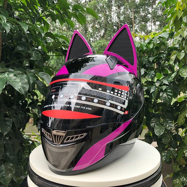 purple color personality motorcycle helmet off-road cat ears helmet capacete motocross casco ece approved
purple color personality motorcycle helmet off-road cat ears helmet capacete motocross casco ece approved