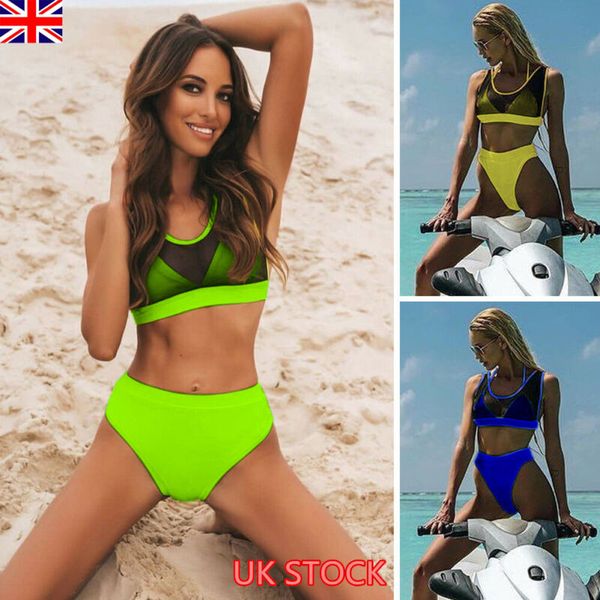 womens padded bra bikini set high waist mesh beach swimwear swimsuit push up two-piece suits new, White;black
womens padded bra bikini set high waist mesh beach swimwear swimsuit push up two-piece suits new, White;black