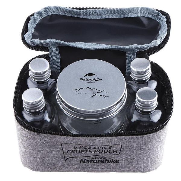 7pcs/set clamping glass jar portable spice cruets seasoning jar pouch bbq condiment bottles set for camping barbecue picnic
7pcs/set clamping glass jar portable spice cruets seasoning jar pouch bbq condiment bottles set for camping barbecue picnic