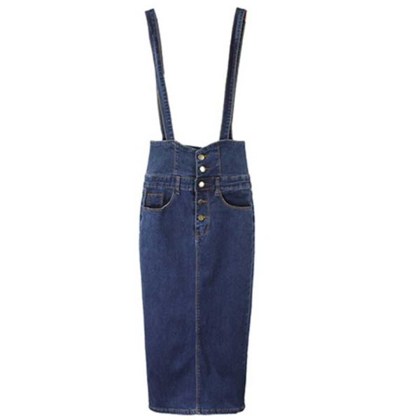 plus size 5xldenim skirt with straps women button jeans skirts high waist pencil skirt denim skirts, Black
plus size 5xldenim skirt with straps women button jeans skirts high waist pencil skirt denim skirts, Black
