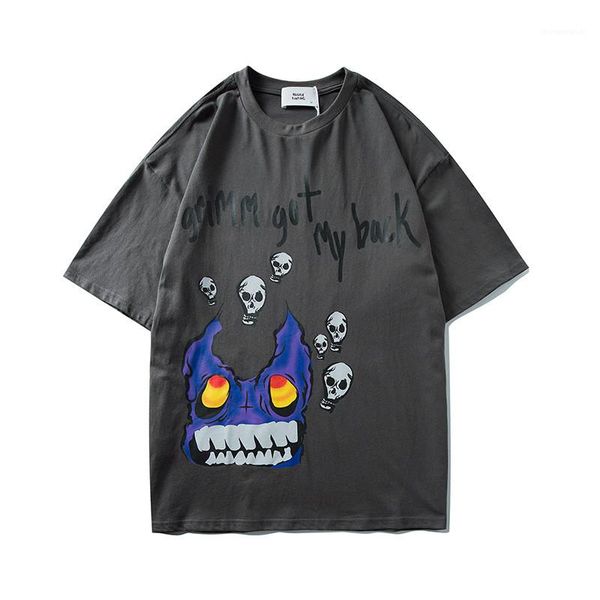 mens cartoon printed casual tshirt summer designer alphabet print japanese style tees male casual top, White;black
mens cartoon printed casual tshirt summer designer alphabet print japanese style tees male casual top, White;black