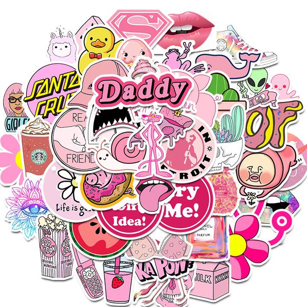 50pcs pvc waterproof girls kawaii pink fun sticker toys luggage stickers for motor car & suitcase fashion lapdecals stickers
50pcs pvc waterproof girls kawaii pink fun sticker toys luggage stickers for motor car & suitcase fashion lapdecals stickers