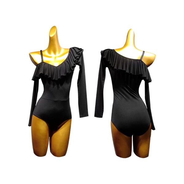 one feather latin dance suit new women jumpsuits practise dancing jacket inclined shoulder long-sleeved conjoined, Black;red
one feather latin dance suit new women jumpsuits practise dancing jacket inclined shoulder long-sleeved conjoined, Black;red