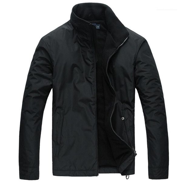 stand collar zipper mens jackets casual long sleeve males clothing solid color mens designer jackets fashion, Black;brown
stand collar zipper mens jackets casual long sleeve males clothing solid color mens designer jackets fashion, Black;brown