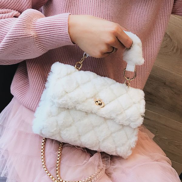 korean fashion sweet lady tote bag winter new quality soft plush women's designer handbag shoulder messenger bags
korean fashion sweet lady tote bag winter new quality soft plush women's designer handbag shoulder messenger bags