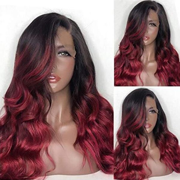 99j ombre burgundy human hair wigs wavy remy brazilian pre plucked virgin hair glueless red human hair lace front wig for black women, Black;brown
99j ombre burgundy human hair wigs wavy remy brazilian pre plucked virgin hair glueless red human hair lace front wig for black women, Black;brown