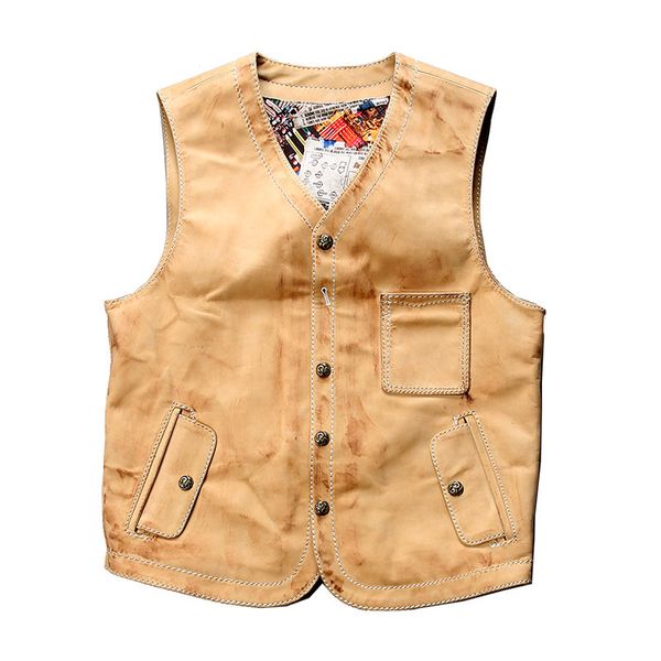 10032 read description asian size super quality cow leather vintage waistcoat men's cowhide stylish rider vest, Black;white
10032 read description asian size super quality cow leather vintage waistcoat men's cowhide stylish rider vest, Black;white