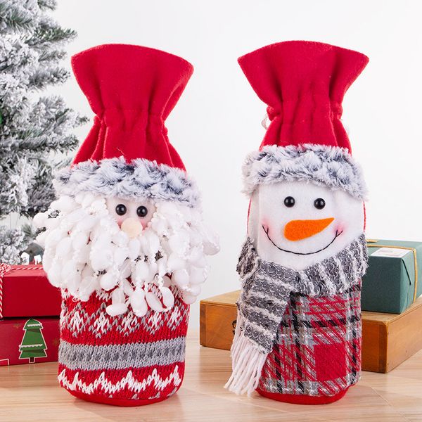 cute christmas red wine bottle cover bags santa claus snowman gift holders drawstring storage bag christmas table decoration
cute christmas red wine bottle cover bags santa claus snowman gift holders drawstring storage bag christmas table decoration