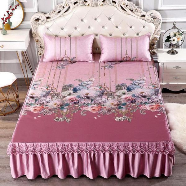 3шт / set summer спальный коврик + наволочки набор моющийся lace кровать юбка наволочка
3шт / set summer спальный коврик + наволочки набор моющийся lace кровать юбка наволочка