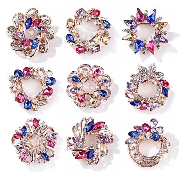 jewelry gift wreath brooch rhinestone multicolor brooches pins crystal wedding broaches for bridal bouquet dress sash broach, Gray
jewelry gift wreath brooch rhinestone multicolor brooches pins crystal wedding broaches for bridal bouquet dress sash broach, Gray