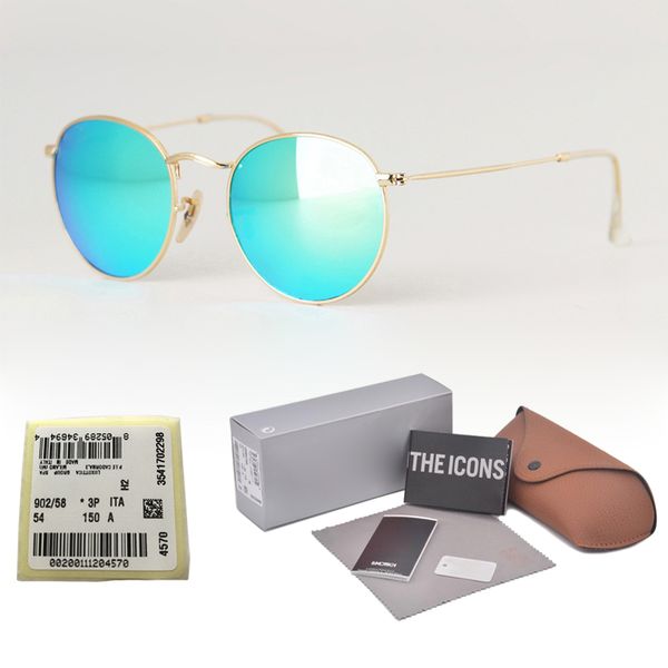 High Quality Metal Frame uv400 Glass Lens Sunglasses Women Men Brand Designer Eyewear Round driver Sun Glasses With Retail case and label
High Quality Metal Frame uv400 Glass Lens Sunglasses Women Men Brand Designer Eyewear Round driver Sun Glasses With Retail case and label
