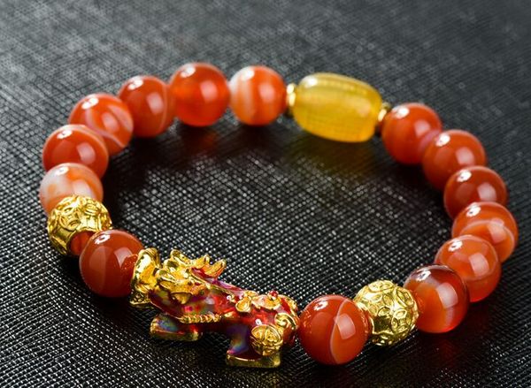 natural red agates beads stone bracelet with golden pixiu brave troops lucky wealth bracelets bangles yoga energy bracelet, Golden;silver
natural red agates beads stone bracelet with golden pixiu brave troops lucky wealth bracelets bangles yoga energy bracelet, Golden;silver