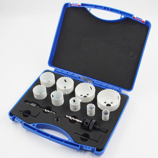 13 pcs hole saw cutter kit bi-metal hole saw blades drill arbor for metal wood holes cutting mu
13 pcs hole saw cutter kit bi-metal hole saw blades drill arbor for metal wood holes cutting mu