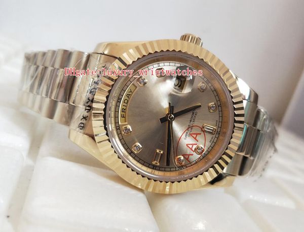 items 36mm 40mm president 118238 date-day 18k rose gold diamond 2813 movement automatic mens watch ladies watches, Slivery;brown
items 36mm 40mm president 118238 date-day 18k rose gold diamond 2813 movement automatic mens watch ladies watches, Slivery;brown