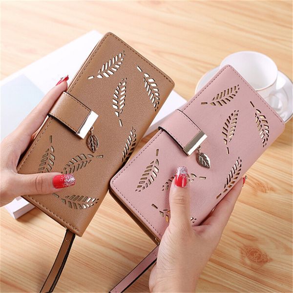new women wallet hollow leaves flower ladies long wallet zipper buckle casual hand take change card package bolsa feminina, Red;black
new women wallet hollow leaves flower ladies long wallet zipper buckle casual hand take change card package bolsa feminina, Red;black