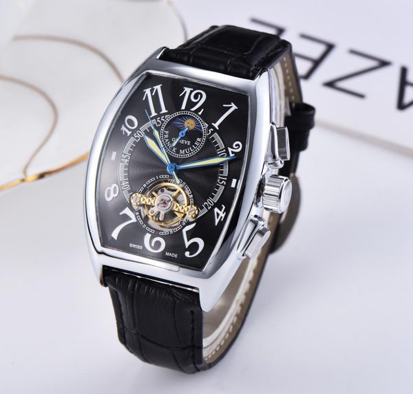 fm new brown black leather fashion machinery men's stainless steel automatic watch sport men's automatic winding watch men's watch
fm new brown black leather fashion machinery men's stainless steel automatic watch sport men's automatic winding watch men's watch