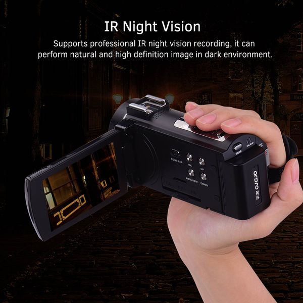 ordro 4k wifi digital video camera camcorder with extra 0.39x wide angle lens + external microphone + lens hood camera holder
ordro 4k wifi digital video camera camcorder with extra 0.39x wide angle lens + external microphone + lens hood camera holder