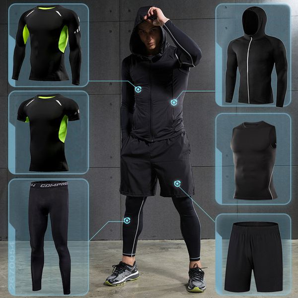 men's gym training fitness sportswear athletic physical workout clothes suits running jogging sports clothing tracksuit dry fit, Black;blue
men's gym training fitness sportswear athletic physical workout clothes suits running jogging sports clothing tracksuit dry fit, Black;blue