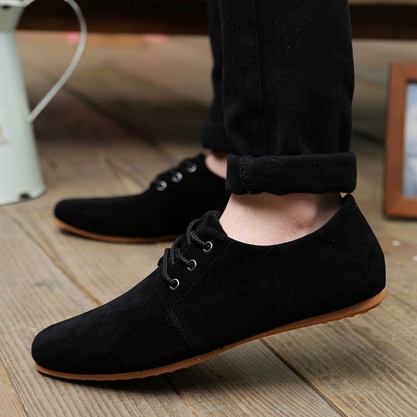 2016spring autumn fashion men shoes mens flats casual suede shoes comfortable breathable flats driving loafers size 39-46, Black
2016spring autumn fashion men shoes mens flats casual suede shoes comfortable breathable flats driving loafers size 39-46, Black