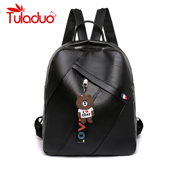 vintage women backpack leather black college bag female back pack bagpack women shoulder bag school bags for teenage girls set
vintage women backpack leather black college bag female back pack bagpack women shoulder bag school bags for teenage girls set