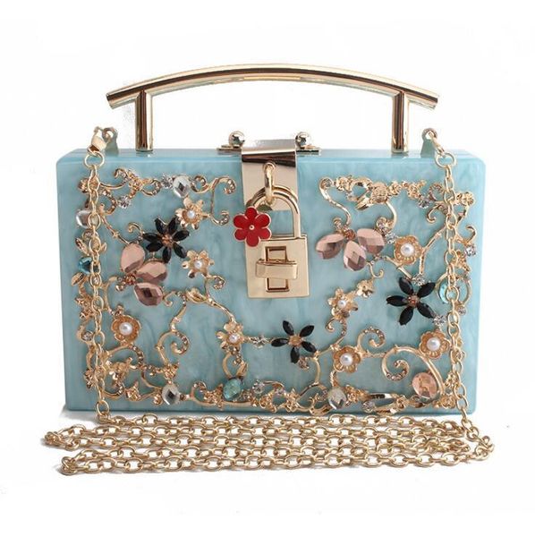 factory wholesale women handbag exquisite fashion diamond clutch new acrylic alloy carved socialite party dress portable dinner bag
factory wholesale women handbag exquisite fashion diamond clutch new acrylic alloy carved socialite party dress portable dinner bag
