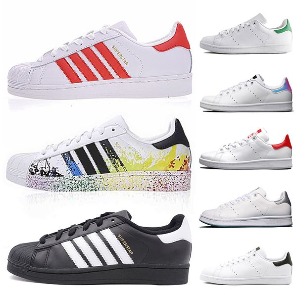 brand superstars casual shoes platform stan smith shoes triple white black red blue green pink off outdoors leather sneakers 36-45
brand superstars casual shoes platform stan smith shoes triple white black red blue green pink off outdoors leather sneakers 36-45