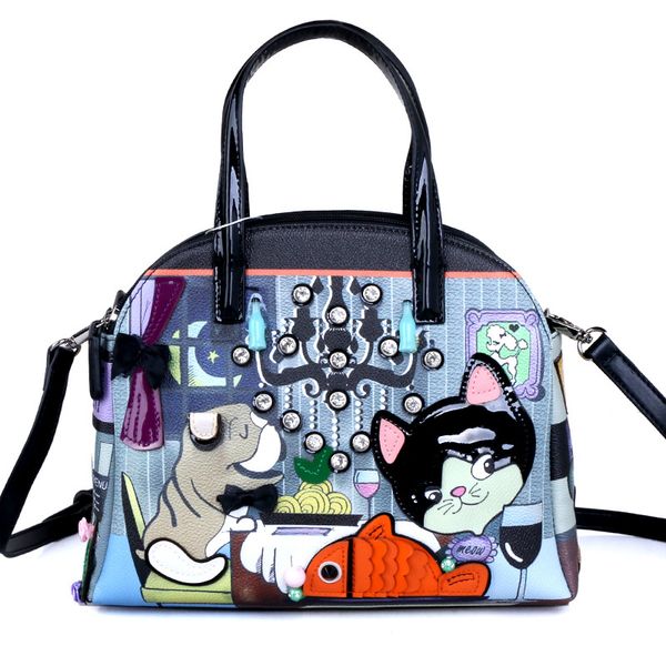 johnature 2020 new creative splicing cartoon handbag fashion women leather bag leisure large capacity shoulder & crossbody bags
johnature 2020 new creative splicing cartoon handbag fashion women leather bag leisure large capacity shoulder & crossbody bags