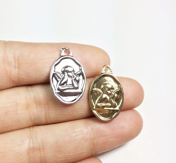 eruifa 10pcs 14*22mm pretty angel zinc alloy diy charms pendant jewelry handmade diy 2 colors, Silver
eruifa 10pcs 14*22mm pretty angel zinc alloy diy charms pendant jewelry handmade diy 2 colors, Silver