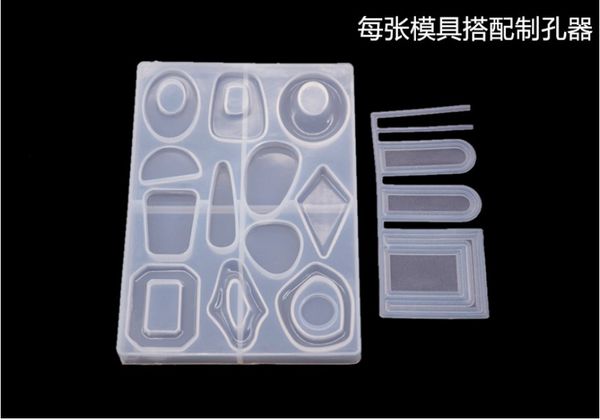 new diy crystal epoxy mold triangle circular ellipse geometric figure combination mold silicone mould making tool
new diy crystal epoxy mold triangle circular ellipse geometric figure combination mold silicone mould making tool