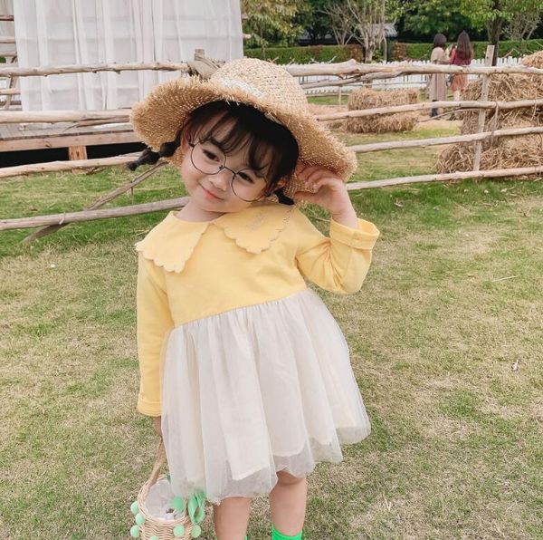 2020 korea style girls patchwork dress fashion cotton mesh spring girls dresses 1-6 years hm540, Red;yellow
2020 korea style girls patchwork dress fashion cotton mesh spring girls dresses 1-6 years hm540, Red;yellow