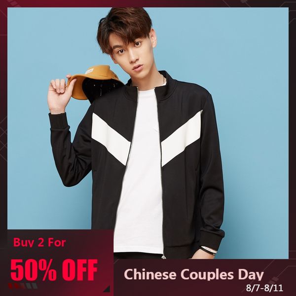 metersbonwe men casual zipper panelled hoodies fashion tide new spring autumn jacket sweatshirts male teenager coat sportswear, Black
metersbonwe men casual zipper panelled hoodies fashion tide new spring autumn jacket sweatshirts male teenager coat sportswear, Black