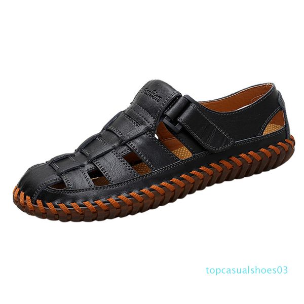 jaycosin mens beach slippers solid hook hollow out casual shoes men's summer fashion trend beach casual comfort wild sandals t03, Black
jaycosin mens beach slippers solid hook hollow out casual shoes men's summer fashion trend beach casual comfort wild sandals t03, Black