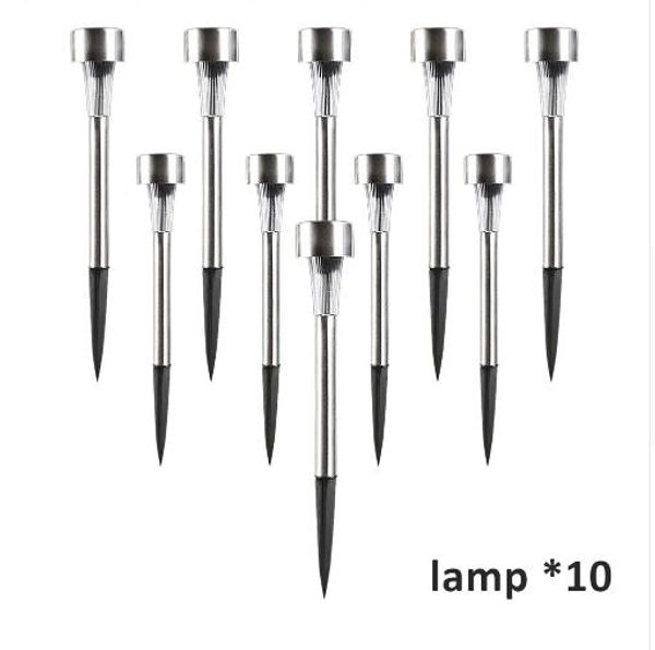 10pcs/lot stainless steel led solar lawn light for garden decor outdoor waterproof ip65 bollard solar stick lights white light
10pcs/lot stainless steel led solar lawn light for garden decor outdoor waterproof ip65 bollard solar stick lights white light
