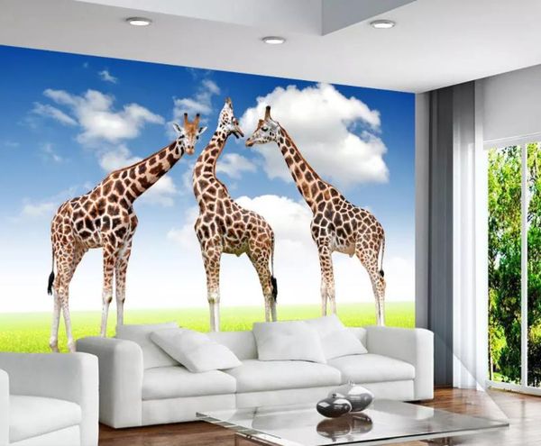 ciustom any size p giraffe 3d background wall modern wallpaper for living room
ciustom any size p giraffe 3d background wall modern wallpaper for living room