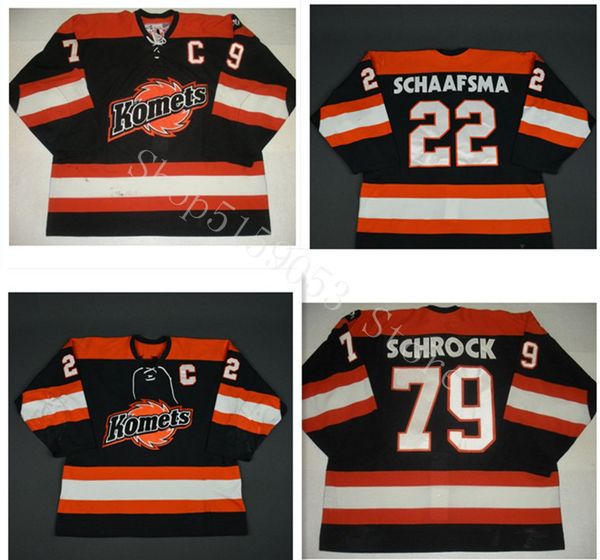 fort wayne komets hockey jersey can customize players jerseys of any size, Black
fort wayne komets hockey jersey can customize players jerseys of any size, Black