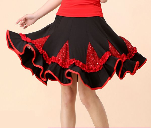 2018 new woman latin dance skirt for sale cha cha/rumba/samba/tango skirt for dancing practice performance dancewear, Black;red
2018 new woman latin dance skirt for sale cha cha/rumba/samba/tango skirt for dancing practice performance dancewear, Black;red
