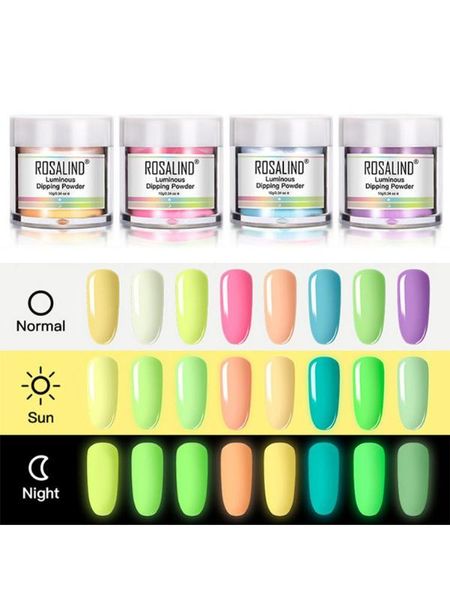 dipping powder starter kit night fluorescence pigment glow powder nail art set for women 8pcs healthy ingredient super shiny 
dipping powder starter kit night fluorescence pigment glow powder nail art set for women 8pcs healthy ingredient super shiny