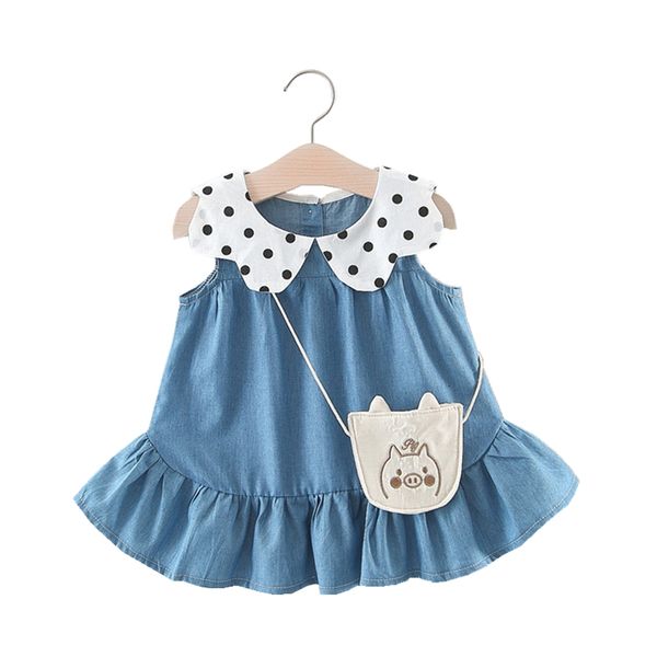 summer toddler sleeveless cowboy baby girl dresses party and wedding polka dot lapel cotton denim loose princess newborn dress, Red;yellow
summer toddler sleeveless cowboy baby girl dresses party and wedding polka dot lapel cotton denim loose princess newborn dress, Red;yellow