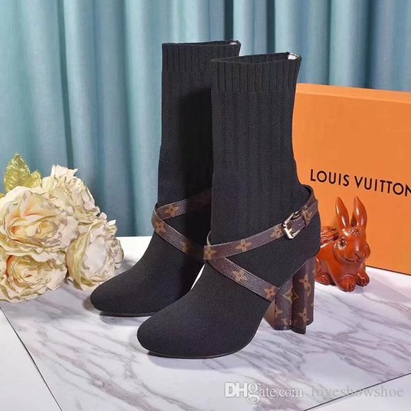 lady winter boots 2020 fashion luxury women's ankle boots high-heels classic fashion socks boots with of size 35-42, Black
lady winter boots 2020 fashion luxury women's ankle boots high-heels classic fashion socks boots with of size 35-42, Black
