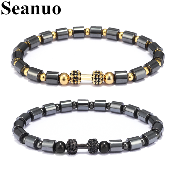 seanuo stainless steel columnar beads link chain charm men cuff bracelet jewelry fashion cubic zirconia men's sport party bangle, Golden;silver
seanuo stainless steel columnar beads link chain charm men cuff bracelet jewelry fashion cubic zirconia men's sport party bangle, Golden;silver