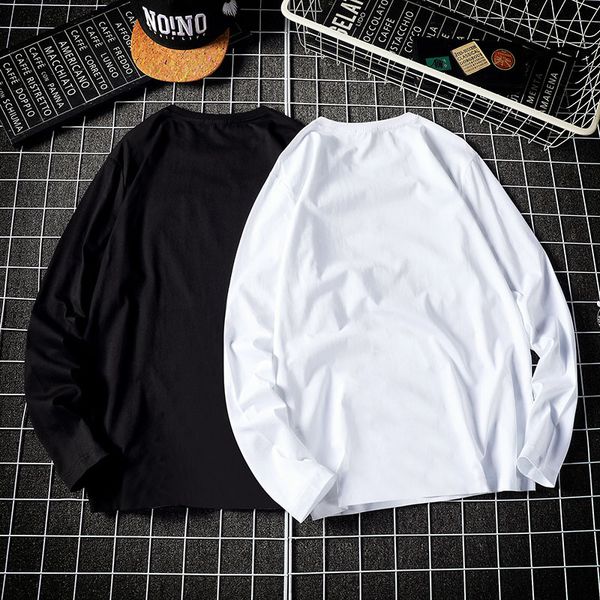 2020 autumn and winter new style men's long t-shirt japanese-style loose-fit simple generous pure cotton handsome long, White;black
2020 autumn and winter new style men's long t-shirt japanese-style loose-fit simple generous pure cotton handsome long, White;black