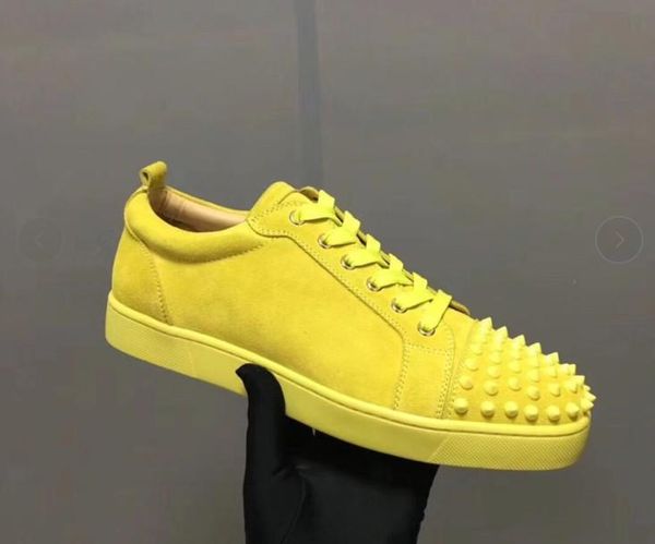 designer sneakers red bottom spikes flat velours suede sneakers iron grey men trainers 100% real leather party shoes mn1896017, Black
designer sneakers red bottom spikes flat velours suede sneakers iron grey men trainers 100% real leather party shoes mn1896017, Black